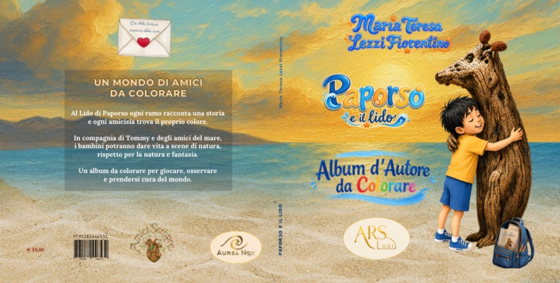 Paporso e il Lido - Album da colorare