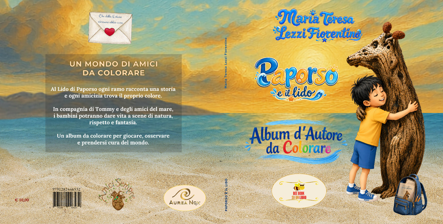Paporso e il Lido - Album da colorare